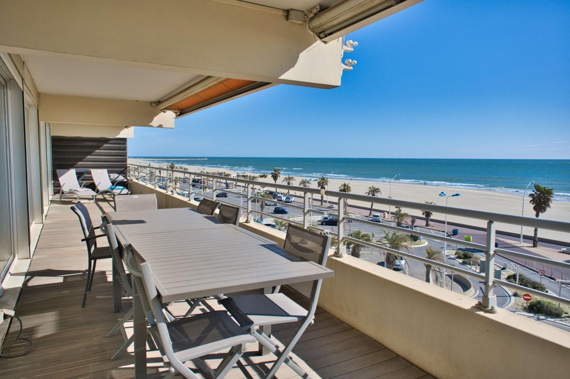 Le Palais Dete T4 6-8 115M2 Grand Standing Garage Carplug Apartment Canet-en-Roussillon Exterior foto